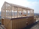 dřevostavba lehký dřevěný skelet konstrukce stavba