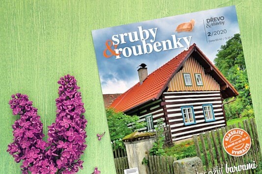 Časopis sruby&roubenky 2/2020 titulka