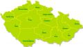 mapa ČR