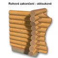 sruby - zakončení obloukové