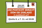 Dny pasivních domů 2020 - poprvé v historii online