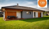 AKCE: <small>Dotovaná hypotéka 1,99 % na nový dům s Haas Fertigbau</small>