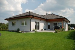 přízemní dřevostavba bungalov