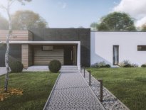 Dřevostavba Easy 150 - dřevostavba na klíč