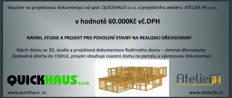 HLAVNÍ VÝHRA časopisu Dřevo&Stavby