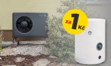 Teplo bez starostí: <small>Bojler za 1 Kč k tepelnému čerpadlu</small>