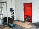 Blower door test