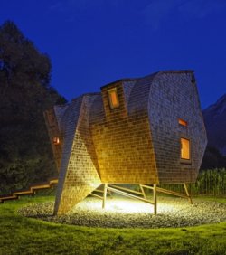 Dřevěná horská chata Ufogen