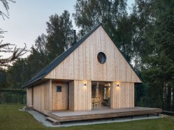 Rekreační chata na Lipně - dřevostavba na klíč