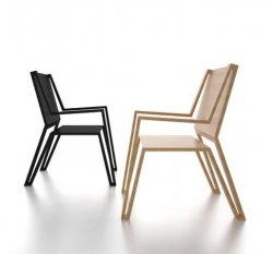 Židle Silueta - různé barevné varianty