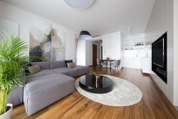 moderni-interier-obyvaci-pokoj-drevena-podlaha-oddelene-funkcni-zony