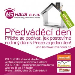 MS Haus - den otevřených dveří na Zličíně