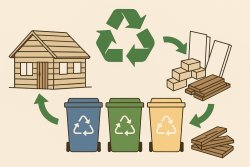 Recyklace dřevostaveb
