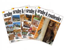 50x roční předplatné časopisu sruby&roubenky
