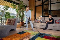 Centrální vysavač HUSKY s hadicí ve zdi