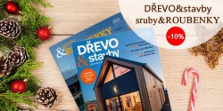 DrevoaStavby.cz | Vánoční předplatné časopisu DŘEVO&stavby, sruby&ROUBENKY