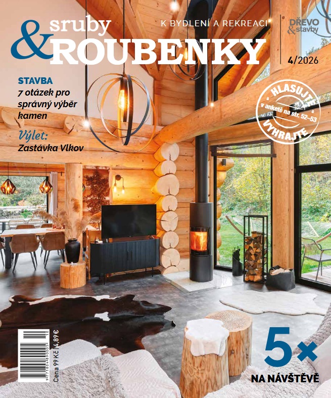 nový časopis srubyROUBENKY 1-25