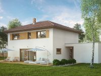 ALFAHAUS - montovaná dřevostavba klasik-148-vizualizace 1 okk