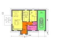 dřevostavba quickhause  půdorys