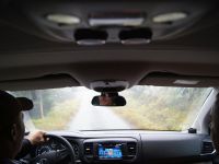 dřevoastavby redakce a pohled z toyoty