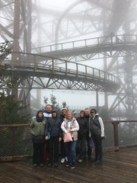 teambuilding redakce dřevostavby a stezka v oblacích