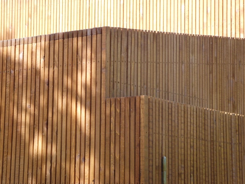 detail zahradního domku