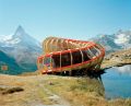 Architektonicky vydařená vyhlídka EVOLVER Vám  nabízí pohledy nejen na Zermatt