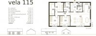 vela 115 - půdorys