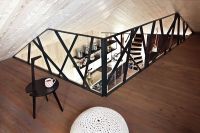 dřevostavba - moderní interiér