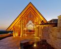 Dřevěná kaple na ranči Rio Roca oslavuje texaské černé zlato