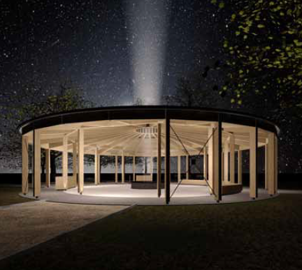 Altán UVN architektonická vizualizace (1)