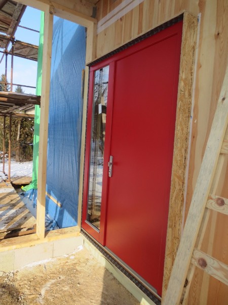 stavba pasivní dřevostavby