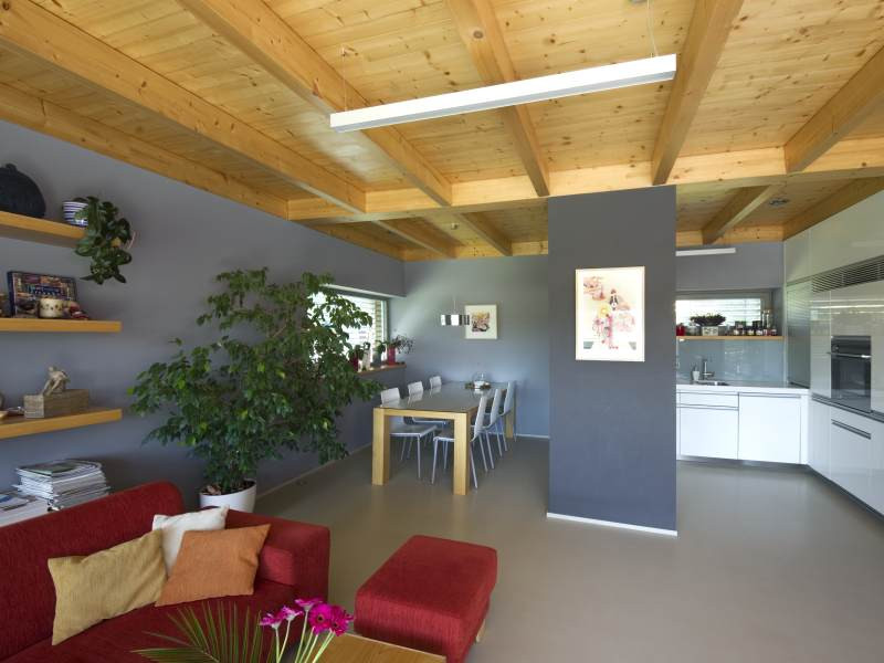 interier drevostavba