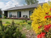 dřevostavba přízemní příjemný bungalov