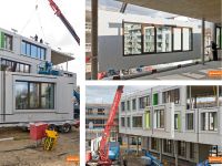 Fermacell hybridní systémy obrazek 8 fasadni prvky Tor zur Welt Hamburk