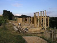 foto Patrik Zamazal lehký dřevěný skelet