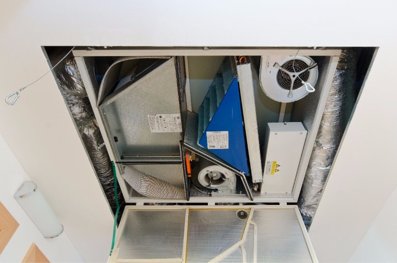 větrací systém s rekuperací tepla