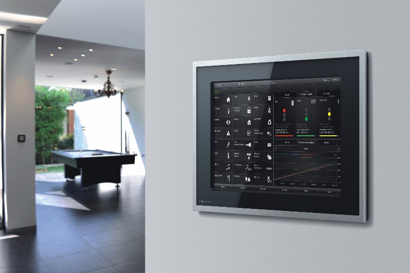 03 inteligentní elekroinstalace  - kontrolní panel