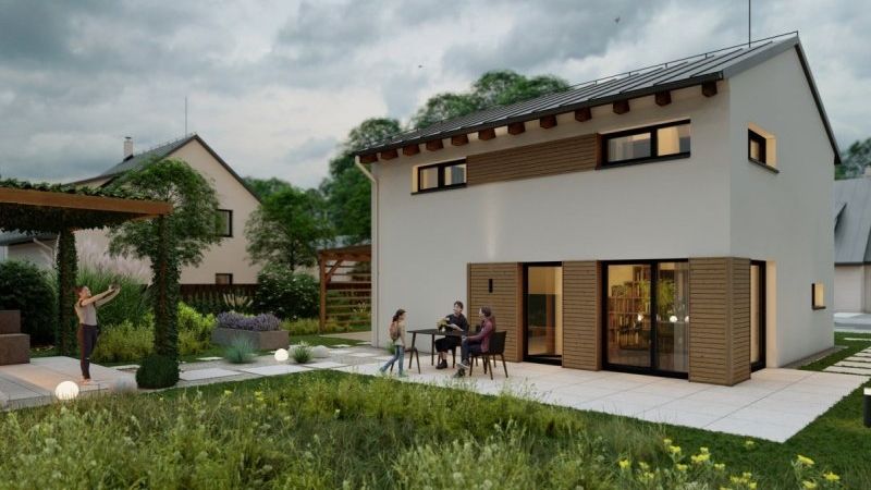 DrevoaStavby.cz | Nejprodávanější dřevostavba na klíč KUBIS 74