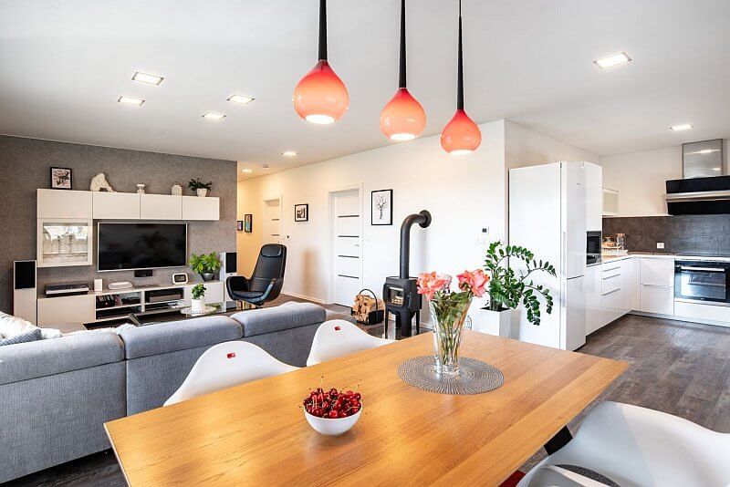 DrevoaStavby.cz | ATRIUM moderní bungalov podle typového projektu Vela 115