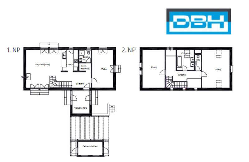 DrevoaStavby.cz | DBH dřevostavby s.r.o. (individuální dřevostavba Brozany)