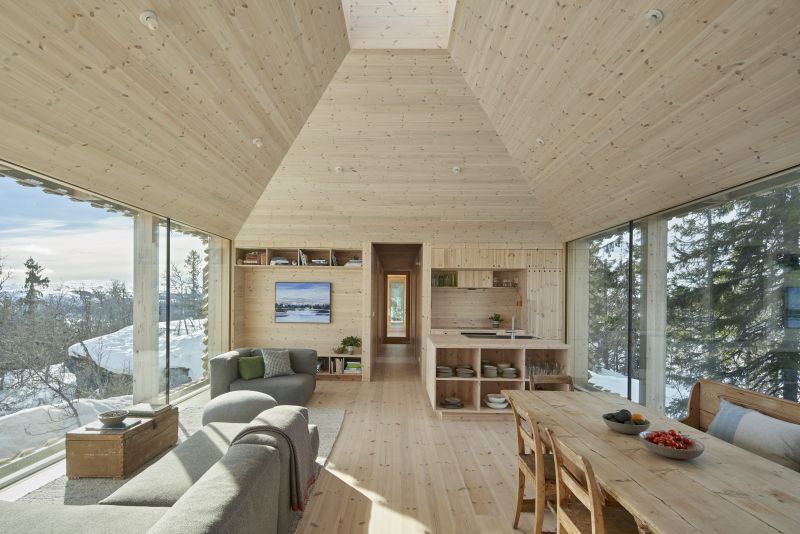 DrevoaStavby.cz | Moderní CLT chata Skigard DrevoaStavby.cz | Moderní CLT chata Skigard