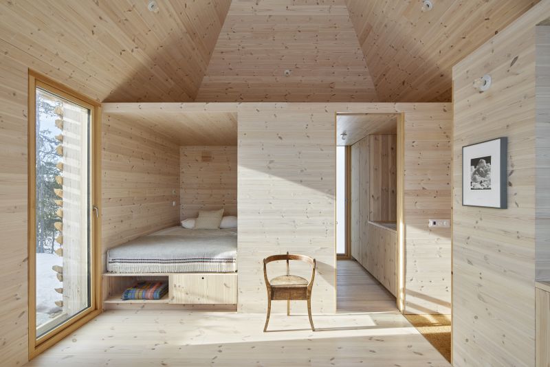 DrevoaStavby.cz | Moderní CLT chata Skigard DrevoaStavby.cz | Moderní CLT chata Skigard