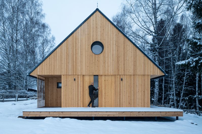 DrevoaStavby.cz | Energeticky efektivní CLT dřevostavba