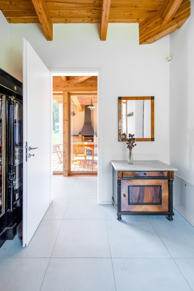 DrevoaStavby.cz | Přízemní dřevostavba uprostřed přírody