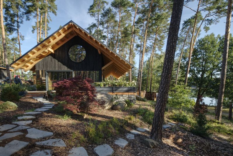 DrevoaStavby.cz | Dřevostavba u jezera DrevoaStavby.cz | Dřevostavba u jezera