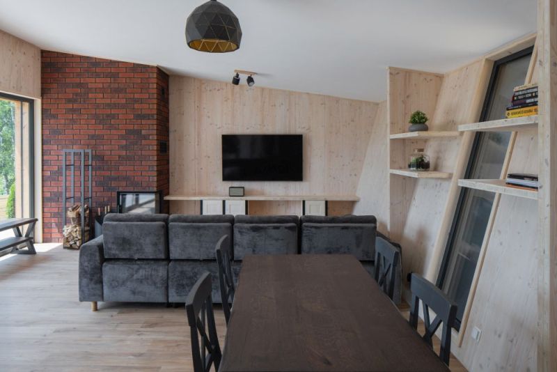 DrevoaStavby.cz Moderní víkendová dřevostavba z CLT panelů