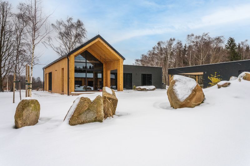 DrevoaStavby.cz Vizuálně působivá dřevostavba LUCERN