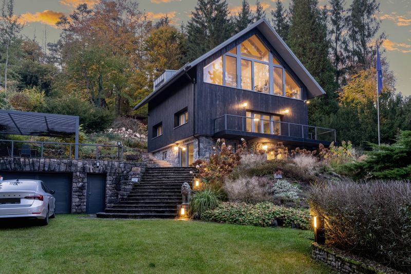 DrevoaStavby.cz | Rekonstrukce dřevěné chaty-moderní dřevěná chata