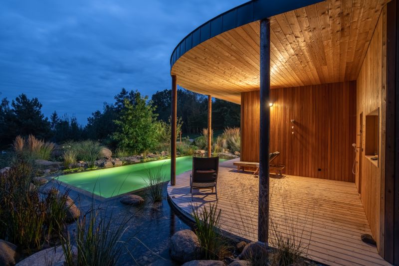 DrevoaStavby.cz Krásná organická dřevostavba podle feng-shui  DrevoaStavby.cz Krásná organická dřevostavba podle feng-shui